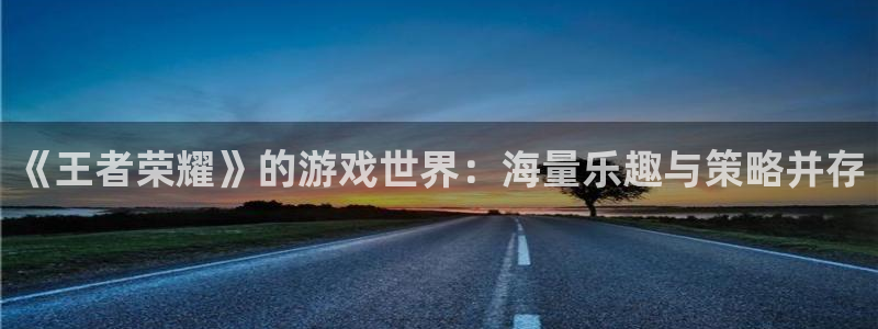 极悦娱乐平台注册资金多少：《王者荣耀》的游戏世界：海量乐趣与