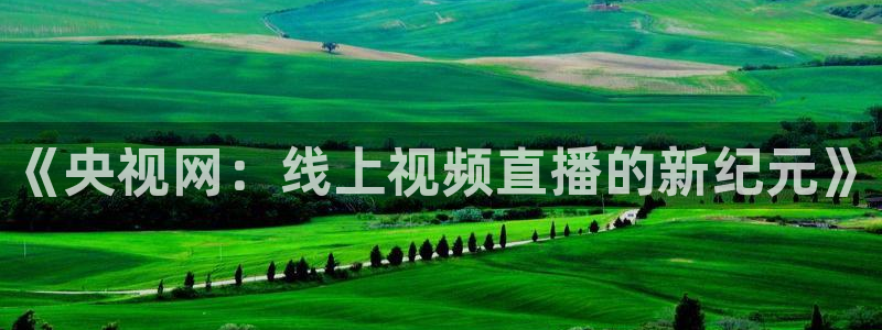 新球体育即时分：《央视网：线上视频直播的新纪元》